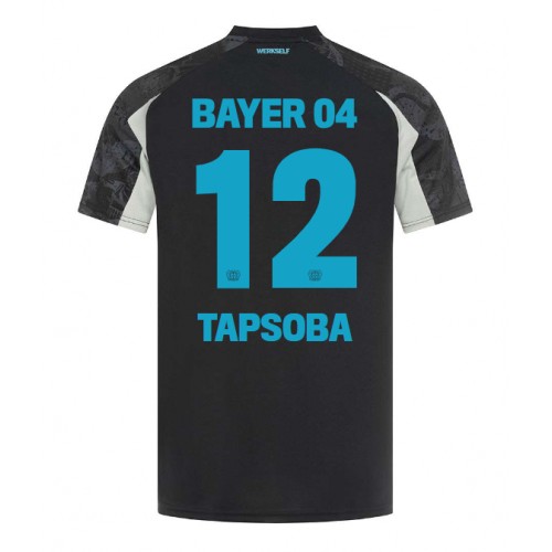 Fotbalové Dres Bayer Leverkusen Edmond Tapsoba #12 Alternativní 2024-25 Krátký Rukáv